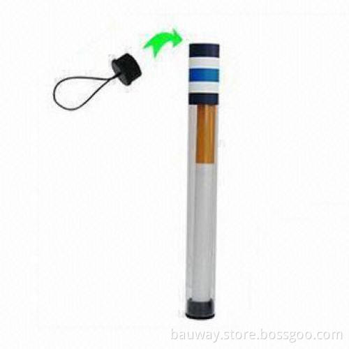 One-piece Disposable Electronic Cigarettes, 1mL Cartridge Liquid, 3.7V/280mAh Content of Battery